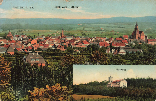 Kamenz Sachsen Hutberg o 1929
