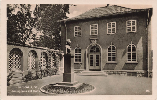 Kamenz Sachsen Lessinghaus * um 1930