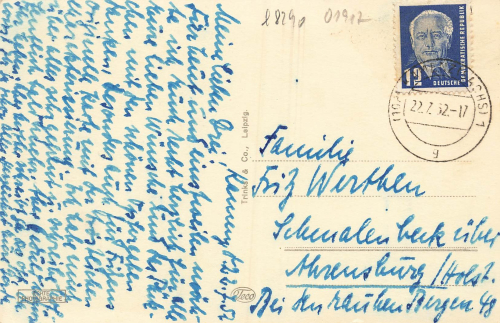 Kamenz Sachsen Lessingschule o 1952