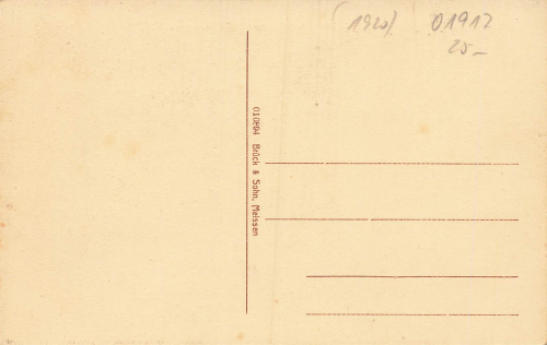 Kamenz Sachsen Albertplatz von der Fürstenstrasse * um 1920