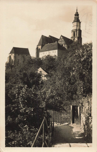 Kamenz Sachsen Hauptkirche o 1958