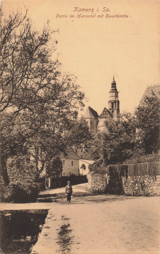 Kamenz Sachsen Herrental * um 1920