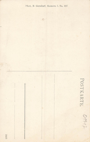 Kamenz Sachsen Rathaus * um 1910