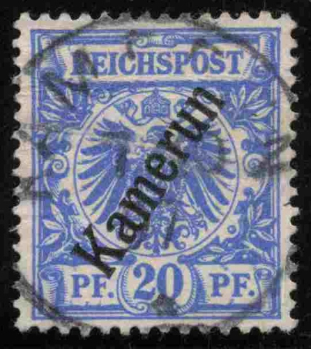 Kamerun Deutsche Post Michel 4 o gestempelt Krone Adler