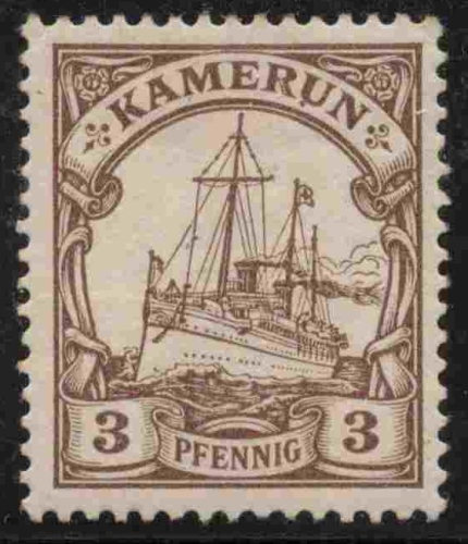 Kamerun Deutsche Post Michel 6 * ungebraucht Krone Adler
