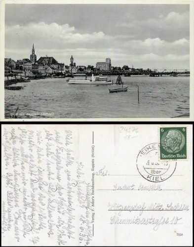 Kappeln Schlei o 19.8.36