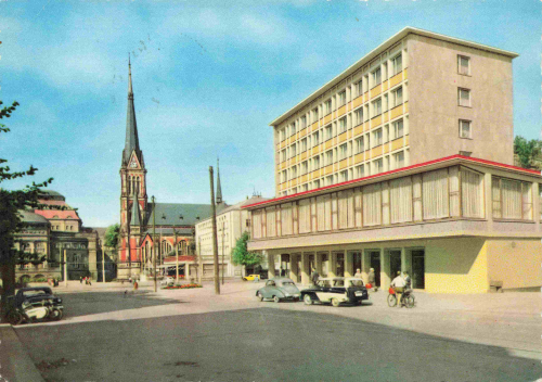 Karl-Marx-Stadt Theaterplatz o 1962