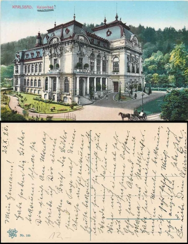 Karlsbad, Kaiserbad gebr. 1920