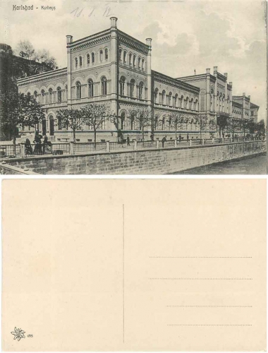 Karlsbad, Kurhaus, gebr. 1912