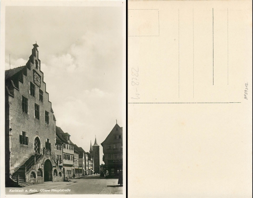 Karlstadt Obere Hauptstrasse * ca. 1930
