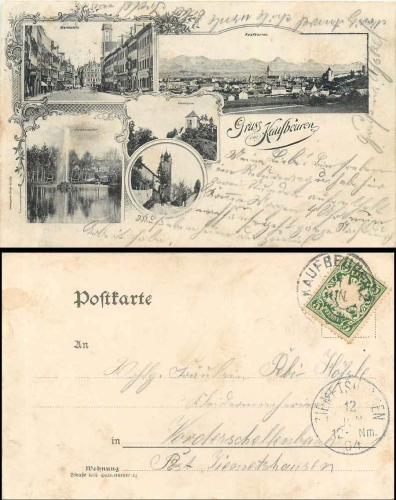 87600 Kaufbeuren o 12.06.1904