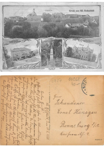 06268 Kleineichstadt Gasthof o 1918