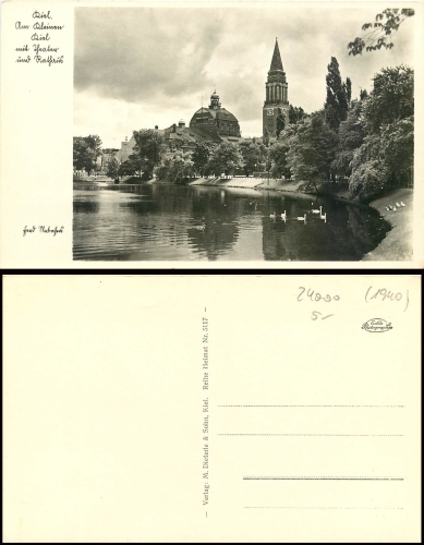 Kiel Theater and Town Hall * around 1930