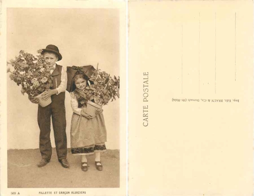 Children with flowerpots *ca. 1930