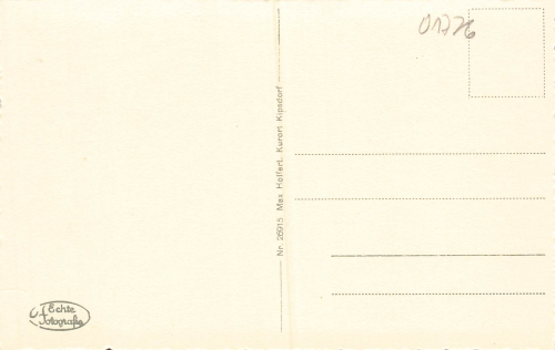 01773 Ober Kipsdorf Erzgebirge * um 1930