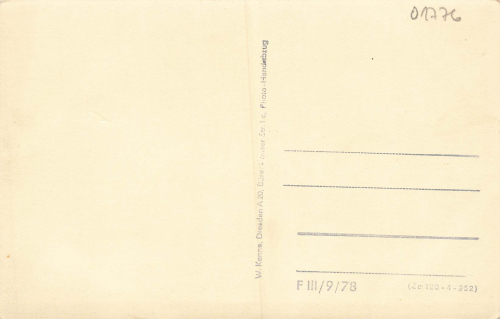 01773 Kipsdorf Erzgebirge * um 1960