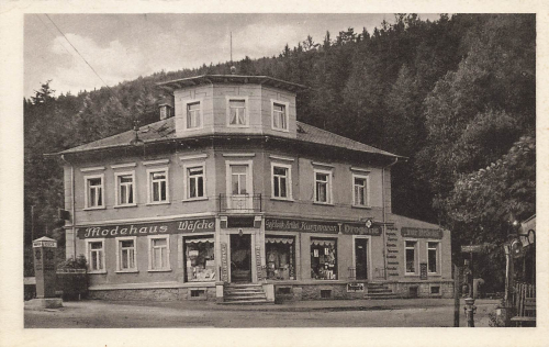 01773 Kipsdorf Erzgebirge Fashion House Hugo Bartl * around 1920