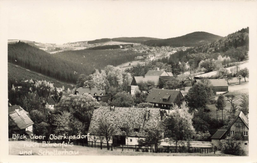 01773 Ober Kipsdorf mit Baerenfels und Schellerhau o um 1954