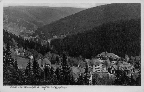 01773 Baerenfels und Kipsdorf Erzgebirge o 1953