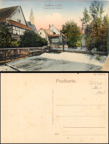 Kirchheim unter Teck an der Lindach *ca. 1910