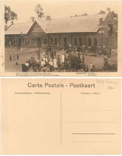 Kisantu School Belgian Congo Zaire *ca. 1920