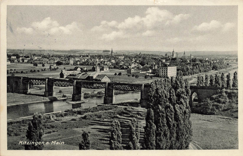 Kitzingen a. Main Brücke o 19.07.1938