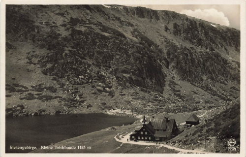 Small Pond Lodge, Giant Mountains, Silesia, Samotnia o 1934