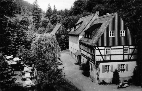 01824 Kleinhennersdorf Gohrisch Ferienheim Liethmühle * 1978