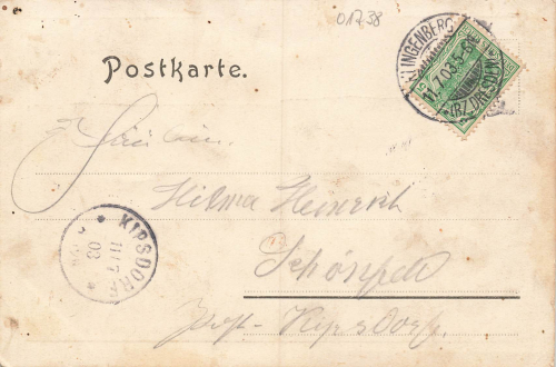 01776 Klingenberg Osterzgebirge Ansichtskarte o 1903