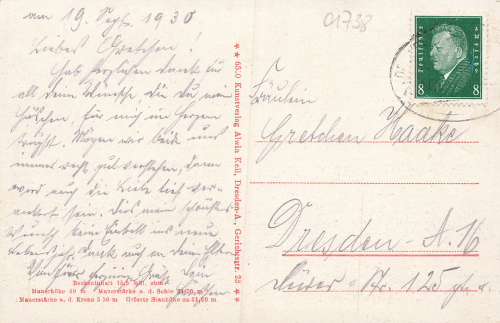 01776 Klingenberg Friedrich August Talsperre o 1930