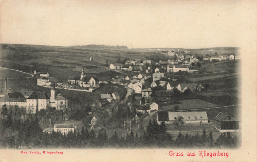 01776 Klingenberg Osterzgebirge * um 1910