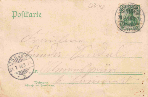 Klingenthal Sachsen Gruss aus... Litho o 1906