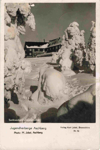 Klingenthal, Saxony: Aschberg Youth Hostel o 1938