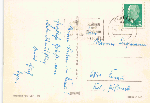 Klingenthal Sachsen Mehrbildkarte o 1965
