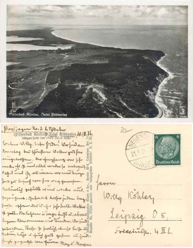18565 Hiddensee Monastery Air photo o 21.8.1936