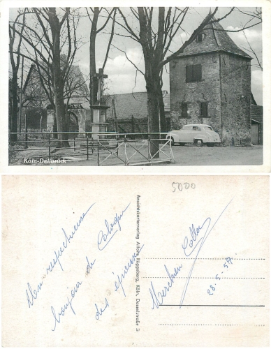 Köln Dellbrück gebr. ca. 1957