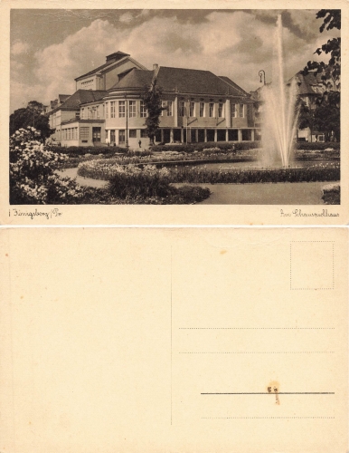 Koenigsberg Ostpreussen Schauspielhaus Kaliningrad * um 1940