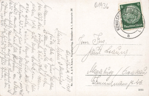 01936 Königsbrück Truppenübungsplatz Konzertplatz o 1939