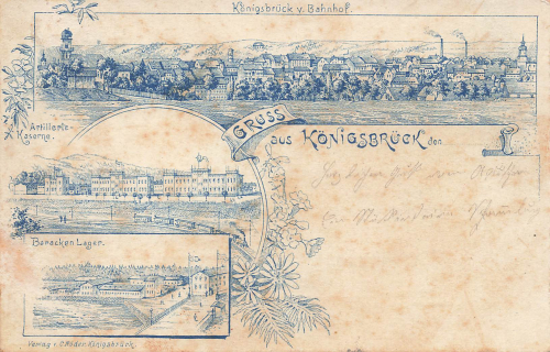 01936 Königsbrück Artillerie Kaserne o 1896