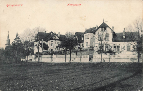 01936 Königsbrück Auenstrasse o 1915