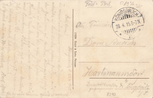 01936 Königsbrück Auenstrasse o 1915