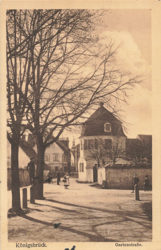 01936 Königsbrück Gartenstrasse o 1914
