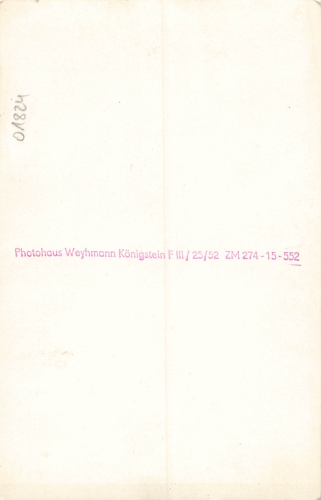 01824 Koenigstein Saxon Switzerland * around 1950