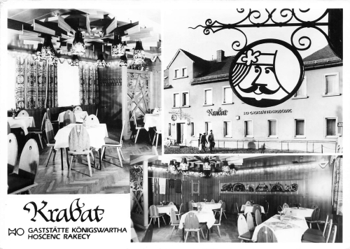 02699 Koenigswartha Oberlausitz Restaurant Krabat * 1988