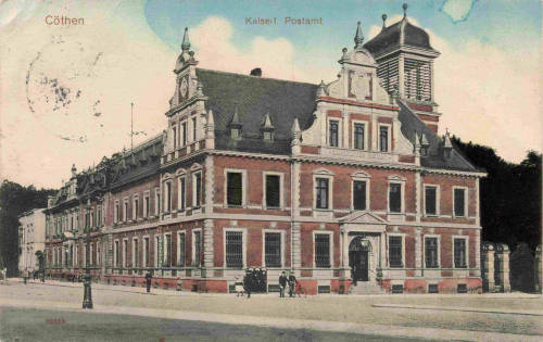 Köthen Postamt o um 1910