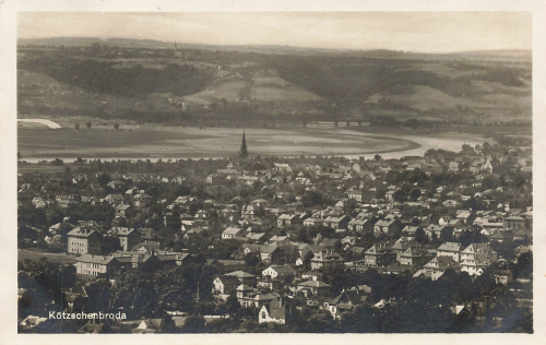 01445 Koetzschenbroda Radebeul * um 1930
