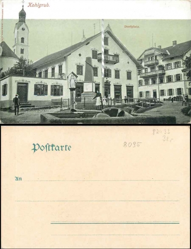 82433 Kohlgrub Dorfplatz, * ca. 1900