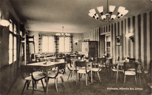 02763 Koitsche Hoernitz Company holiday home VEB Kraftverkehr Dresden * 1964