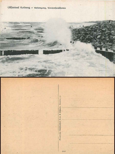 Kolberg Pommern Waldenfelsschanze * ca. 1920