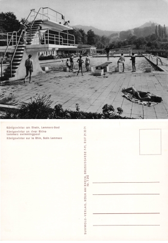 53639 Konigswinter Schwimmbad * ca. 1960